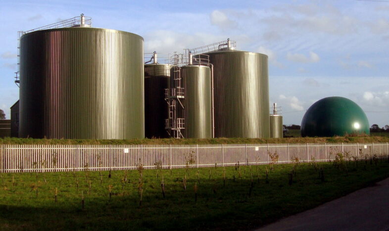 An image of an anaerobic digestion plant