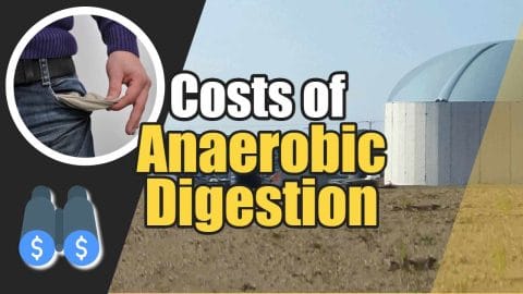 Image text says: "Costs of Anaerobic Digestion".